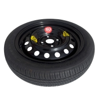 Set - Roată de rezervă HYUNDAI ACCENT II R15 4x100x54,1 + cheie pentru roti + cric + husă pentru cric