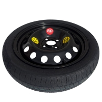 Set - Roată de rezervă HYUNDAI ACCENT III R16 4x100x54,1 + cheie pentru roti + cric + husă pentru cric