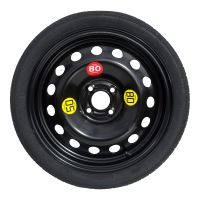 Set - Roată de rezervă HYUNDAI ACCENT III R16 4x100x54,1 + cheie pentru roti + cric + husă pentru cric