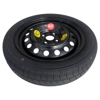 Set - Roată de rezervă NISSAN MICRA K11 R15 4x100x60,1 + cheie pentru roti + cric + husă pentru cric