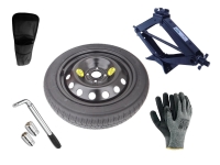 Set - Roată de rezervă TOYOTA AYGO X R16 4x100x54,1 + cheie pentru roti + cric + husă pentru cric