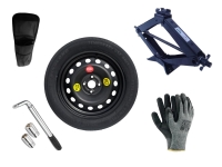 Set - Roată de rezervă HYUNDAI BAYON R16 4x100x54,1 + cheie pentru roti + cric + husă pentru cric