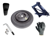 Set - Roată de rezervă HONDA CITY VI R15 4x100x56,1 + cheie pentru roti + cric + husă pentru cric