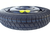 Set - Roată de rezervă LANCIA PHEDRA R17 5x98x58,1 + cheie pentru roti + cric + husă pentru cric